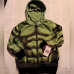 Marvel Avengers Age of Ultron boys size 3T zip up hoodie, New